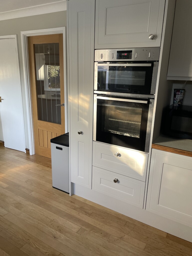Helmsley Supermatt Dove Grey Refurbished Kitchen